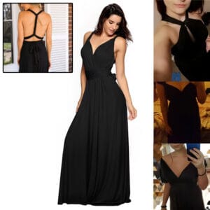 Women's Sexy Long Party Dress Club Floor-Length Summer Backless Bandage Maxi Dress Multiway Bridesmaids Boho Women Dress Vestidos
